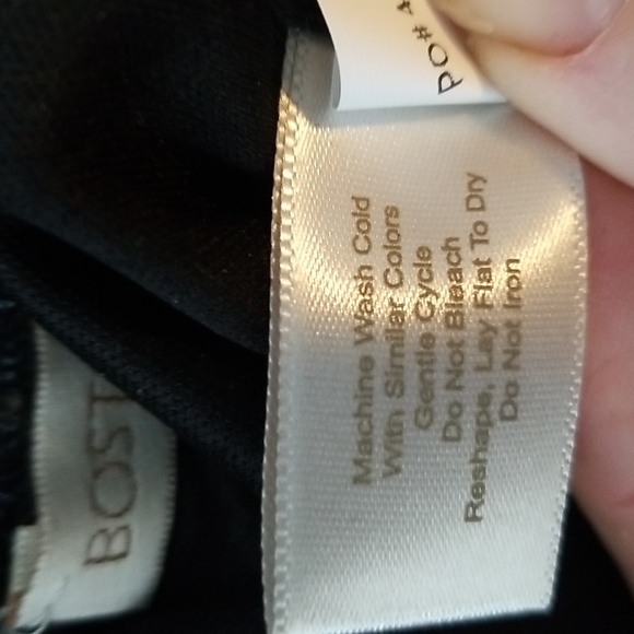 Boston Proper Velvet Palazzo Pant Size S Burnout Velvet - Picture 8 of 8